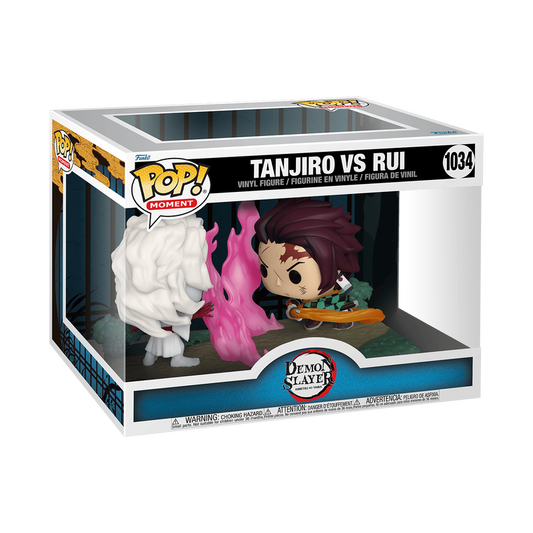 Tanjiro vs Rui Moment Funko Pop