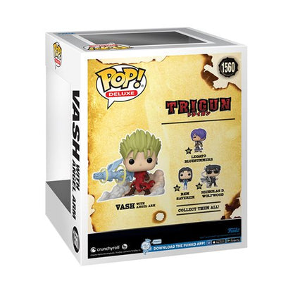 Trigun Vash with Angel Arm Glow-in-the-Dark Deluxe Funko Pop