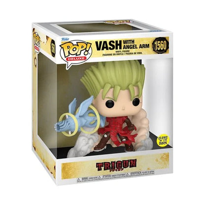 Trigun Vash with Angel Arm Glow-in-the-Dark Deluxe Funko Pop