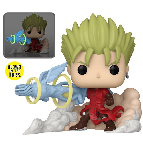 Trigun Vash with Angel Arm Glow-in-the-Dark Deluxe Funko Pop