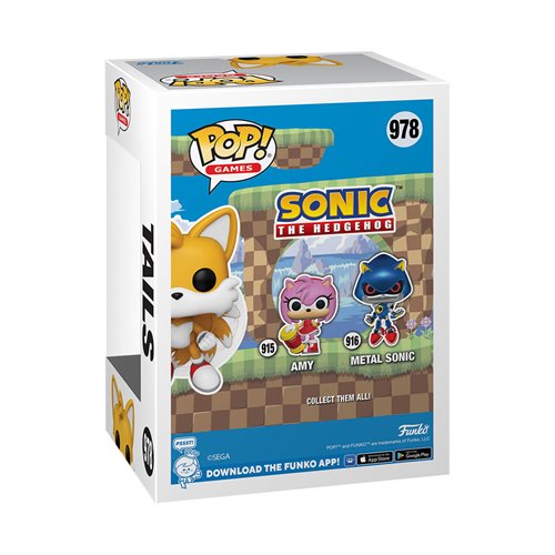 Sonic the Hedgehog Tails Flying Funko Pop! Vinyl Figure #978 - Specialty Series