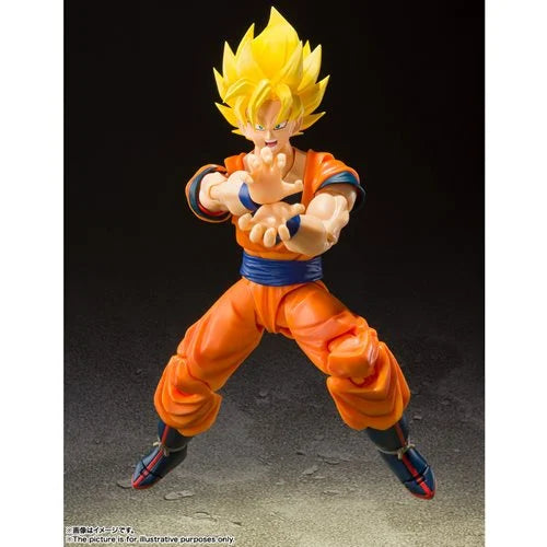 Pre Order Dragon Ball Z Super Saiyan Full Power Son Goku S.H.Figuarts Action Figure