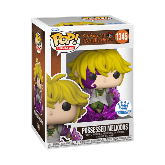 Seven Deadly Sins Meliodas Possessed Funko Shop Exclusive Funko Pop