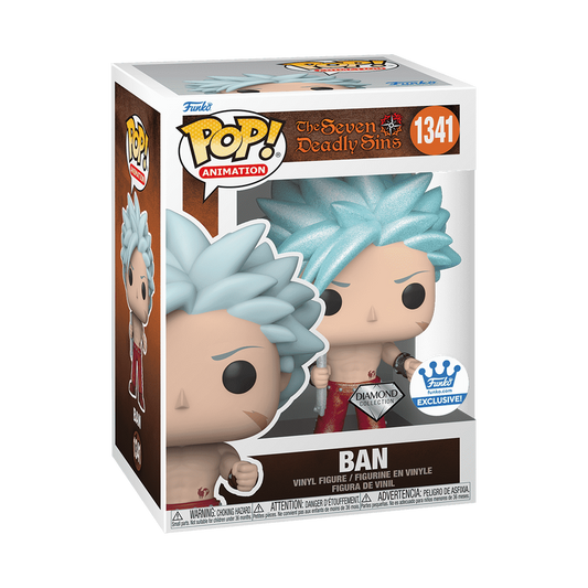 Seven Deadly Sins Ban Diamand Funko Shop Exclusive Funko Pop