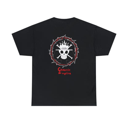 One Piece: Spade Pirates Jolly Roger Unisex Heavy Cotton Tee