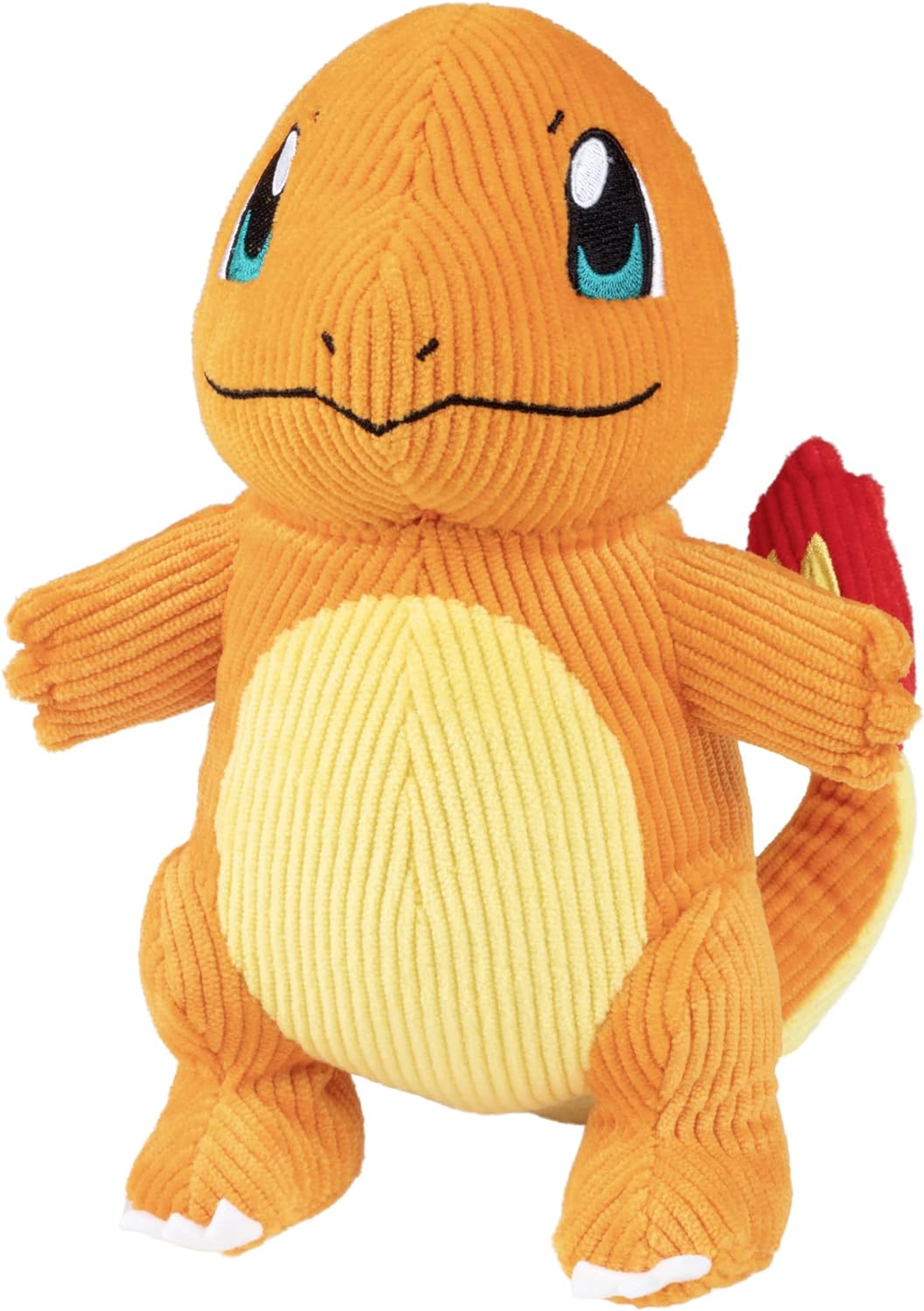 Pokémon 8" Charmander Corduroy Plush - Officially Licensed - Quality & Soft Stuffed Animal Toy - Limited Edition