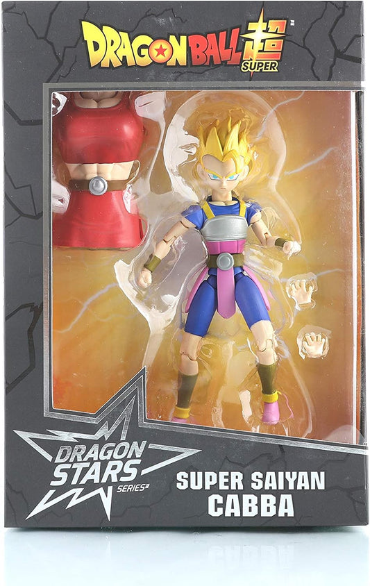 Dragon Stars Series: Dragon Ball Super, Super Saiyan Cabba Action Figure