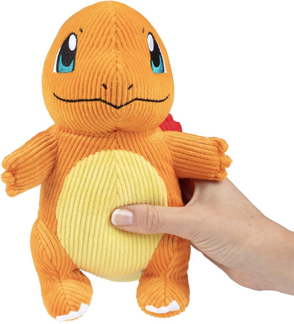 Pokémon 8" Charmander Corduroy Plush - Officially Licensed - Quality & Soft Stuffed Animal Toy - Limited Edition