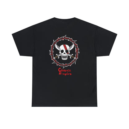 One Piece: Red Hair Pirates Jolly Roger Unisex Heavy Cotton Tee