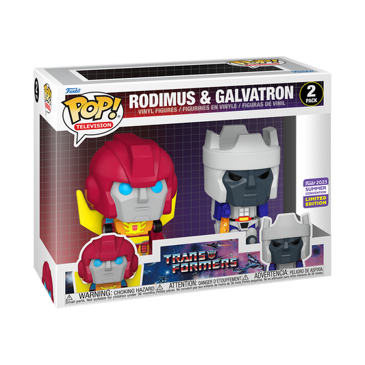 Rodimus & Galvatron 2023 Summer Convention Funko Pop