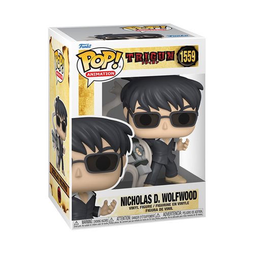 Trigun Nicholas D. Wolfwood with Punisher Funko Pop