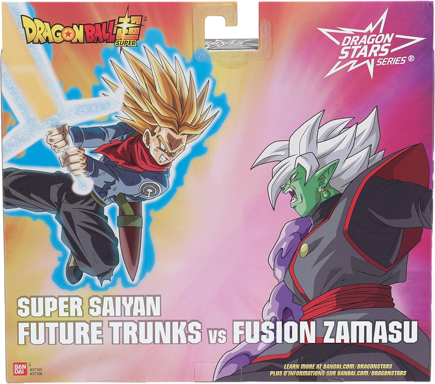 Dragon Stars Series: Dragon Ball Super, Super Saiyan Future Trunks vs Fusion Zamasu Two Pack Action Figure