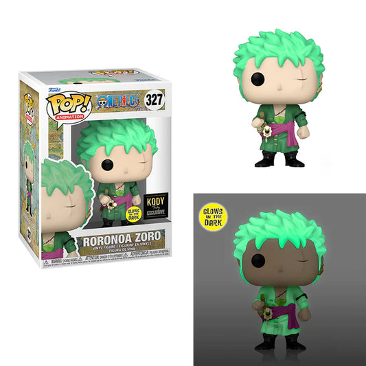 Zoro Funko Pop Kody Exclusive Glow in the Dark