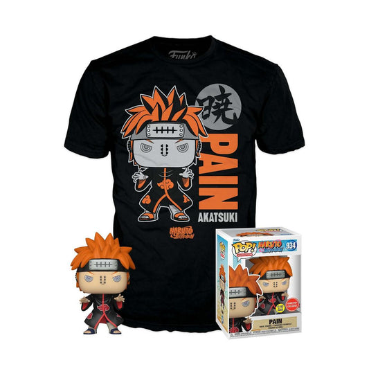 Pain Gamestop Exclusive Large T Shirt Funko Pop Naruto Shippuden