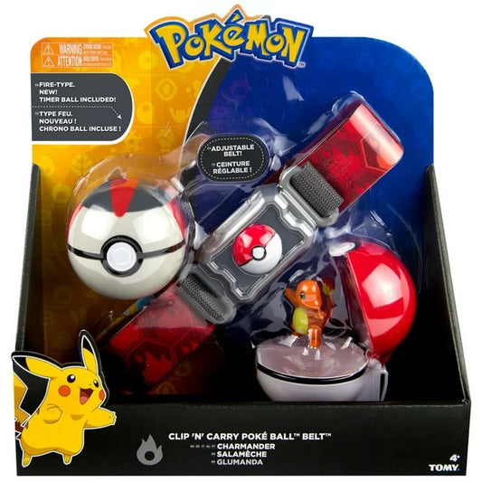 Pokemon Clip 'N' Carry Poke Ball Belt Fire Type - Charmander