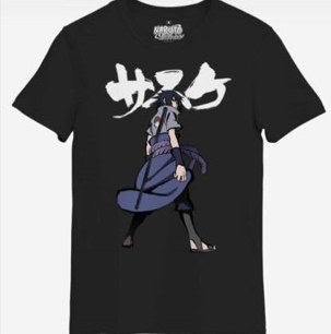 Naruto Shippuden (Sasuke Jumbo Print) T-Shirt