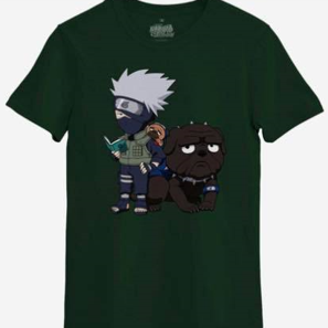 Naruto Shippuden (Kakashi Chibi and Dogs) T-Shirt