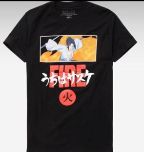 Naruto Shippuden (Sasuke Earth Day Fire) T-Shirt