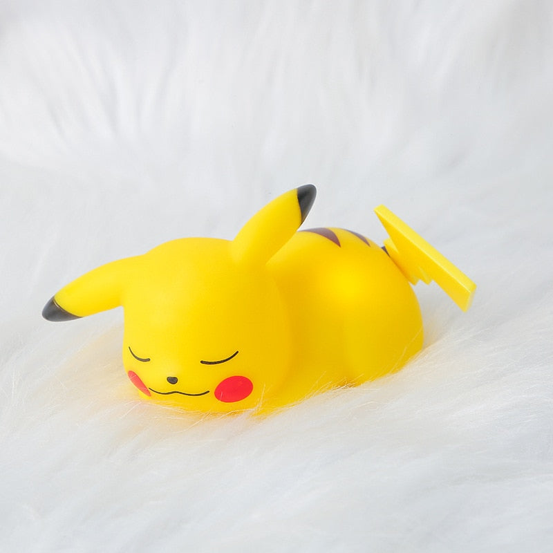 Pokemon Led Night Light Lamp Pikachu Cute Anime Soft Light Kids Bedroom Bedside