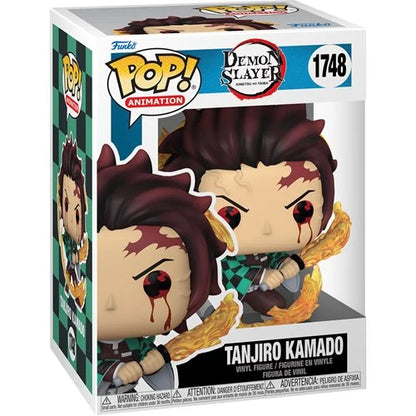 Pre Order Demon Slayer Tanjiro Kamado (Sun Breathing) Funko Pop! Vinyl Figure #1748