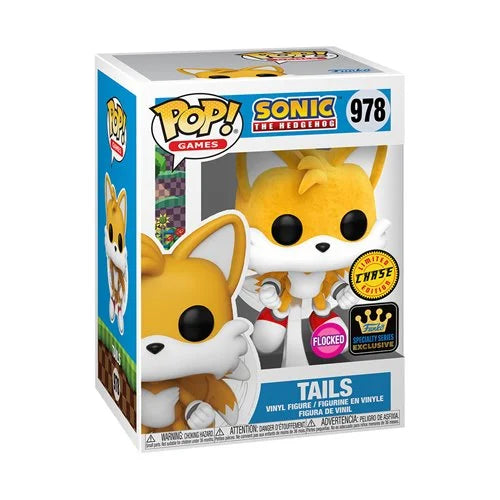 Sonic the Hedgehog Tails Flying Funko Pop Chase! Vinyl Figure #978 - Specialty Series