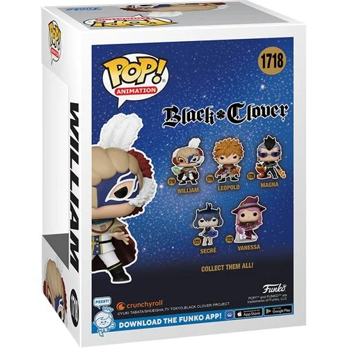 Black Clover William Funko Pop! Vinyl Figure #1718