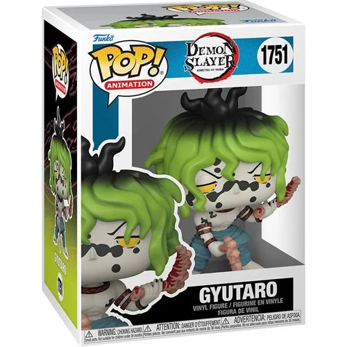 Pre Order Demon Slayer Gyutaro with Blood Sickles Funko Pop! Vinyl Figure #1751