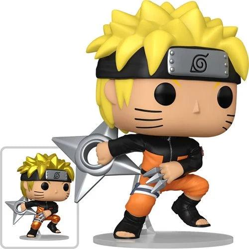 Naruto: Shippuden Naruto Uzumaki with Shuriken Chase Bundle Funko Pop! Vinyl Figure #1843