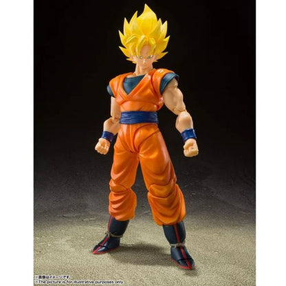 Pre Order Dragon Ball Z Super Saiyan Full Power Son Goku S.H.Figuarts Action Figure