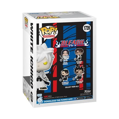 Pre Order Bleach White Ichigo Kurosaki Funko Pop! Vinyl Figure #1739 - AAA Anime Exclusive