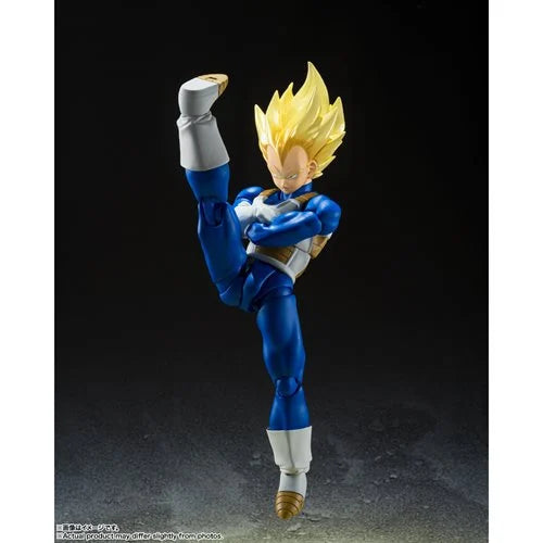 Pre Order Dragon Ball Z Super Saiyan Vegeta Awakened Super Saiyan Blood S.H.Figuarts Action Figure