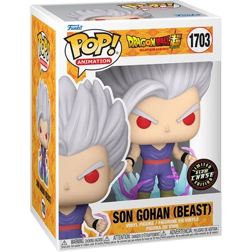 Pre Order Dragon Ball Super: Super Hero Son Gohan (Beast) Funko Pop! Vinyl Figure #1703