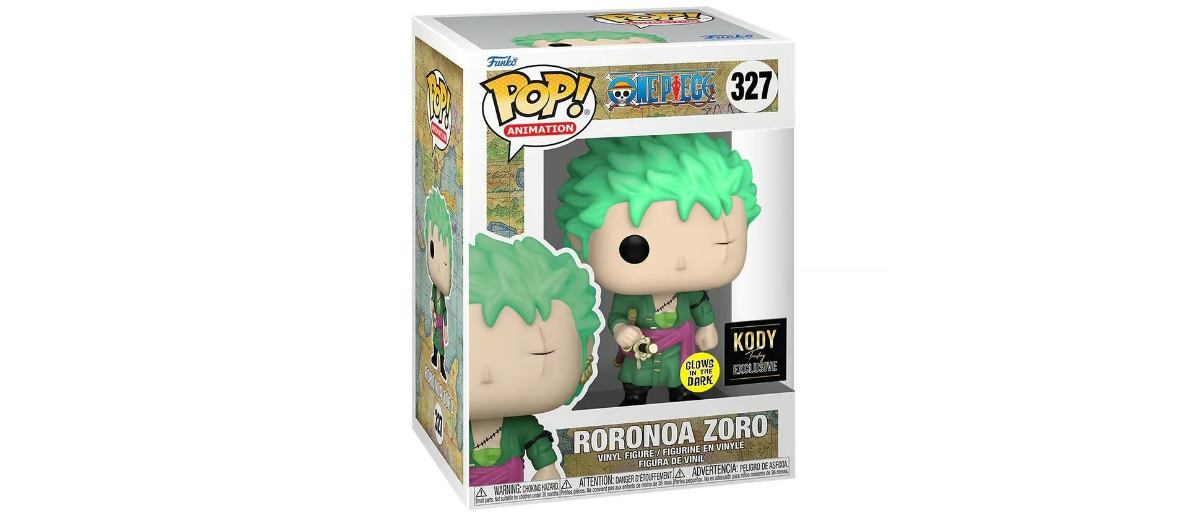 Roronoa Zoro Funko Pop Glow In the Dark KODY Exclusive