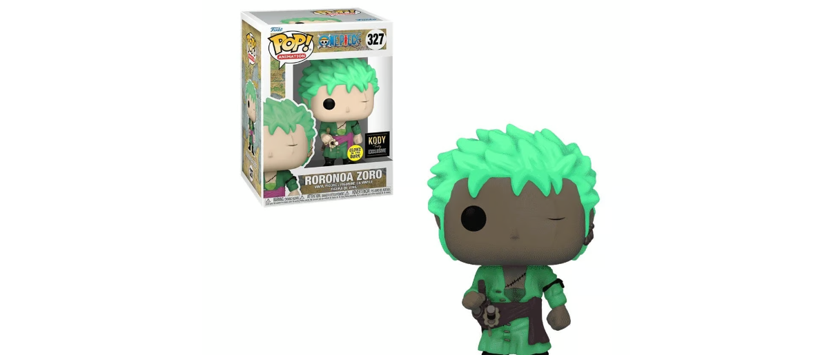 Roronoa Zoro Funko Pop Glow In the Dark KODY Exclusive