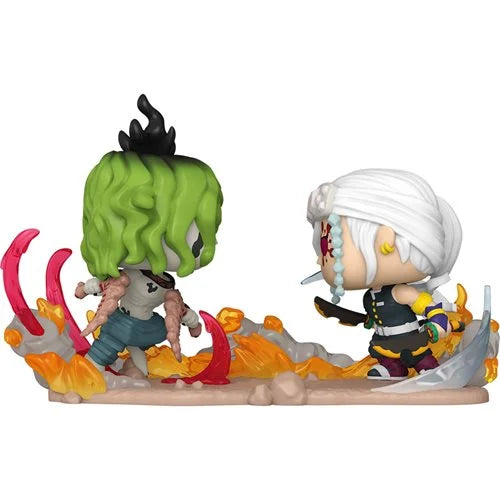 Pre Order Demon Slayer Tengen Uzui Vs. Gyutaro Funko Pop! Moment #1753)