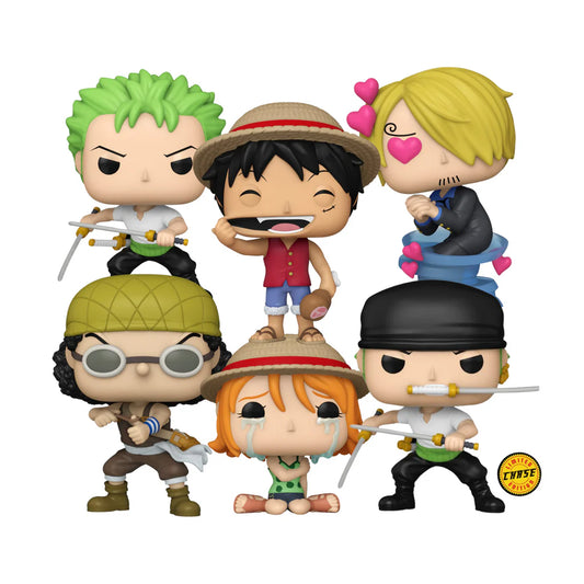 Pre Order One Piece Funko Pop Bundle With Chase and PR General Franky Chalice Collectibles Exclusive Bundle