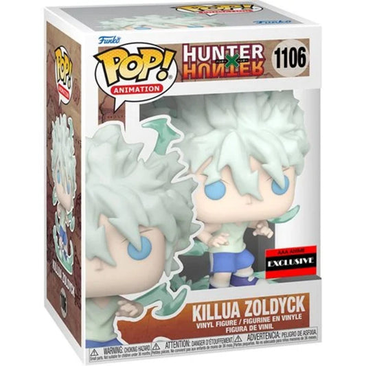 Killua Zoldyck AAA Anime Exclusive Funko Pop Hunter x Hunter