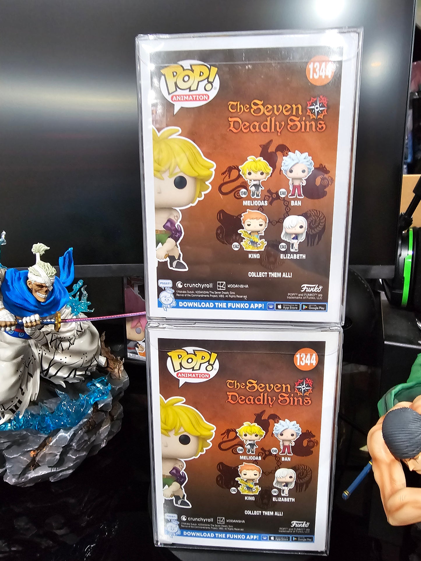 Seven Deadly Sins Meliodas Chase Bundle Funko Pop PX Exclusive