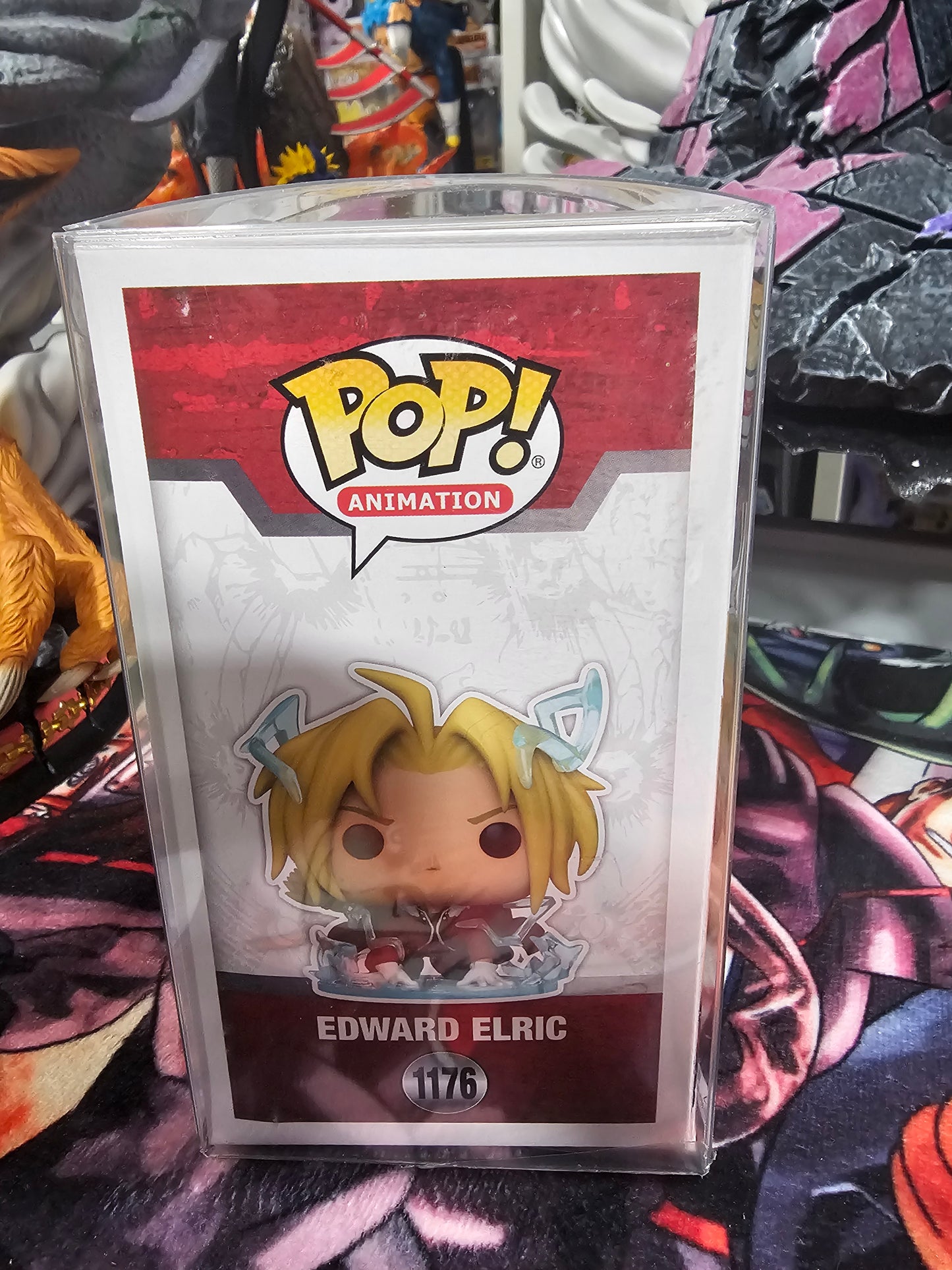 Fullmetal Alchemist Brotherhood Edward Elric Funko Pop Signed by Vic Mignogna