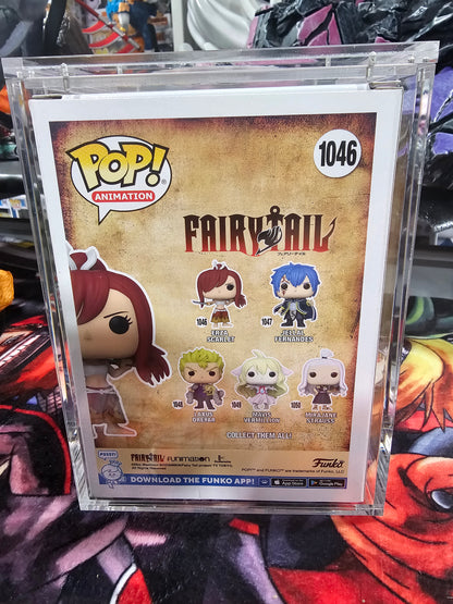 Fairy Tail Erza Scarlet Funko Pop Signed by JVA Sayaka Ohara