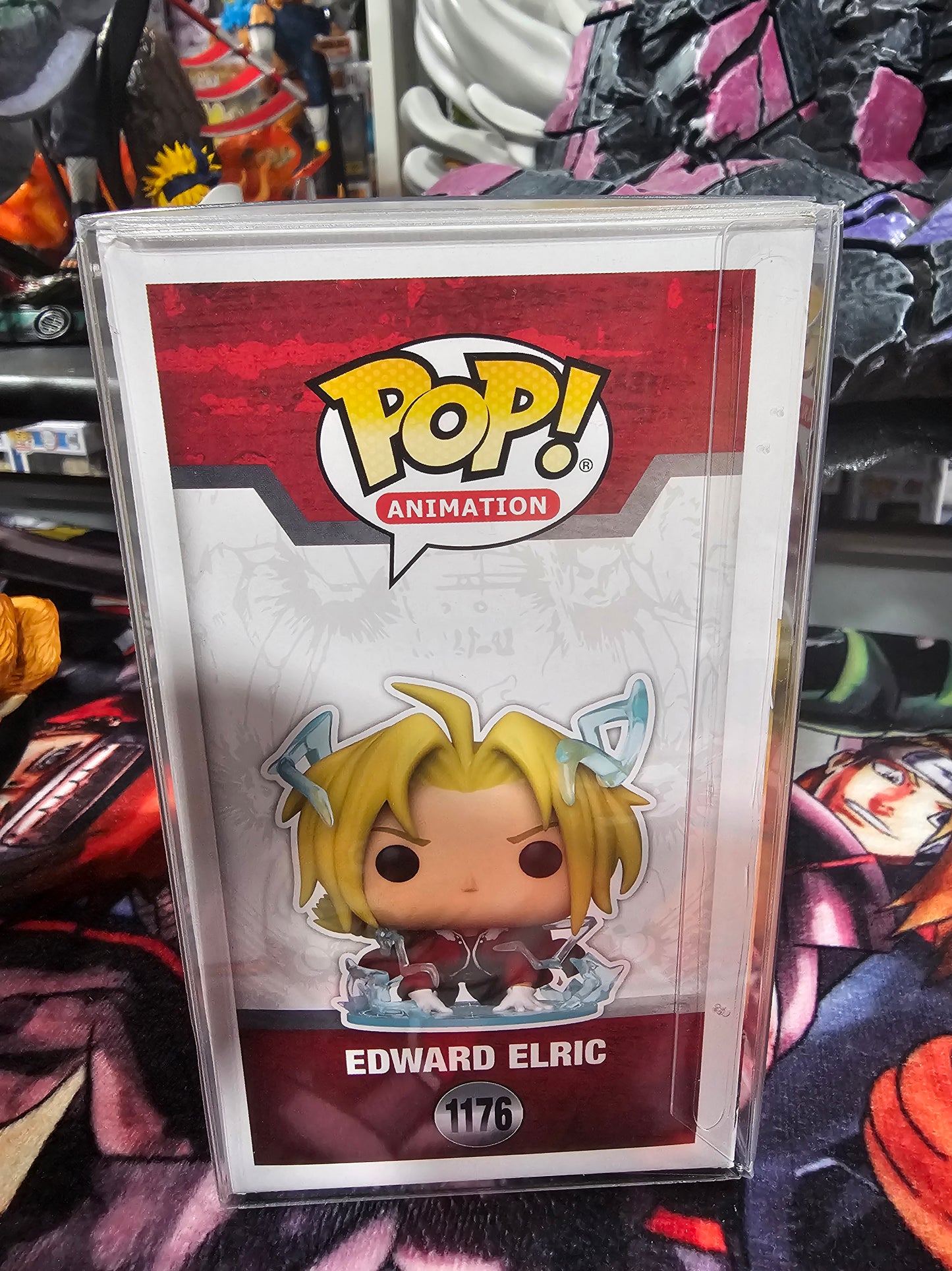 Fullmetal Alchemist Brotherhood Edward Elric Funko Pop Signed by Vic Mignogna