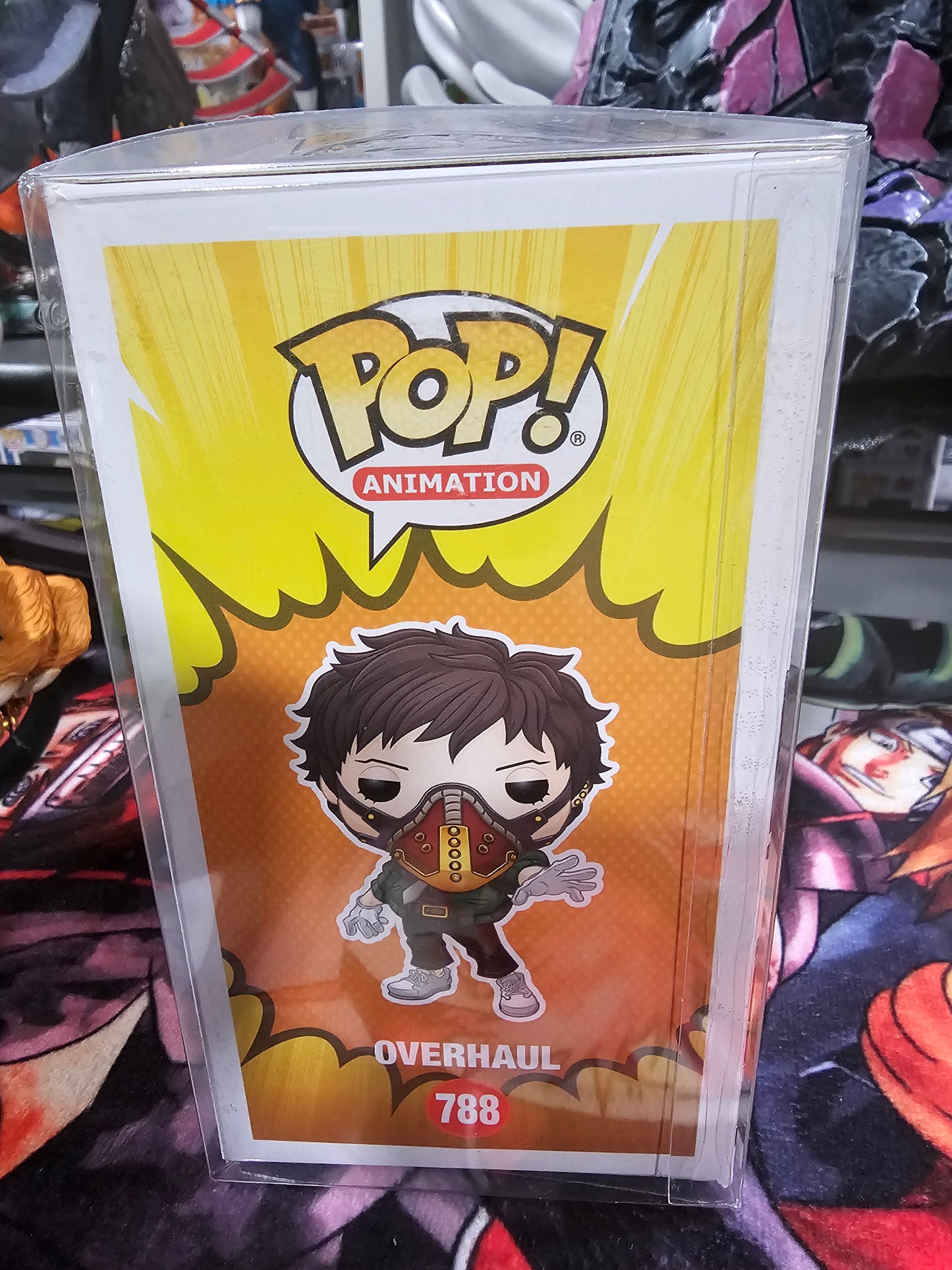 My Hero Academia Overhaul Funko Pop Signed by Kellen Goof