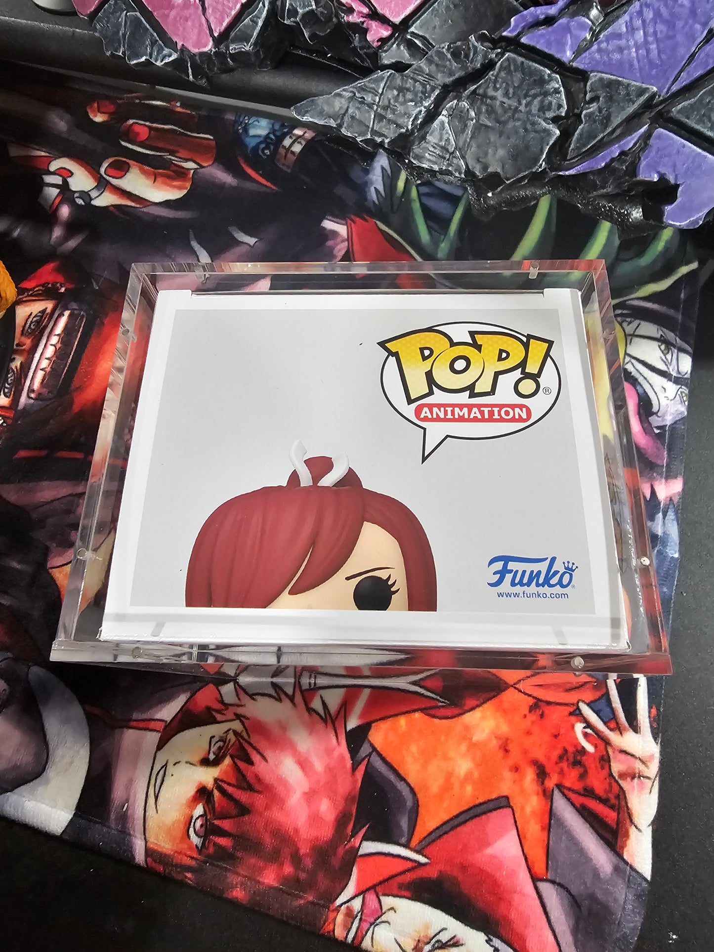 Fairy Tail Erza Scarlet Funko Pop Signed by JVA Sayaka Ohara