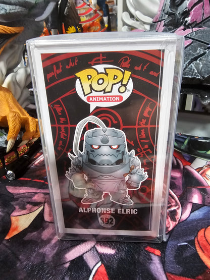 Fullmetal Alchemist Alphonse Funko Pop Signed by Aaron Dismuke