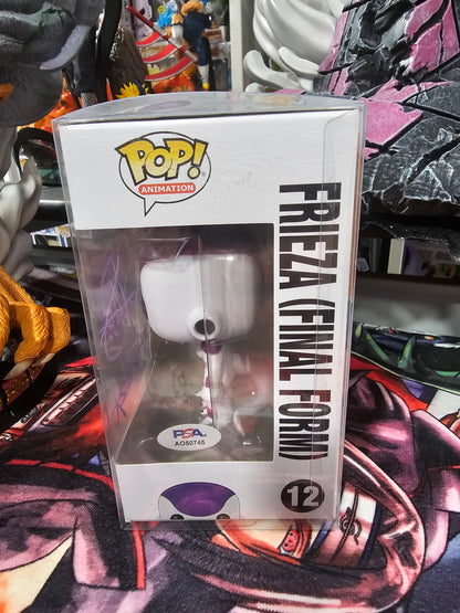 Dragon Ball Z Frieza Final Form Funko Pop Signed by Daman Mills