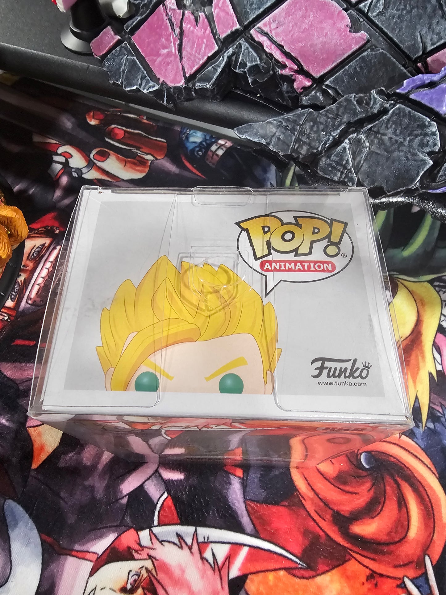 Dragon Ball Z Super Saiyan Gohan GITD 7BAP Funko Pop Signed by Kyle Hebert