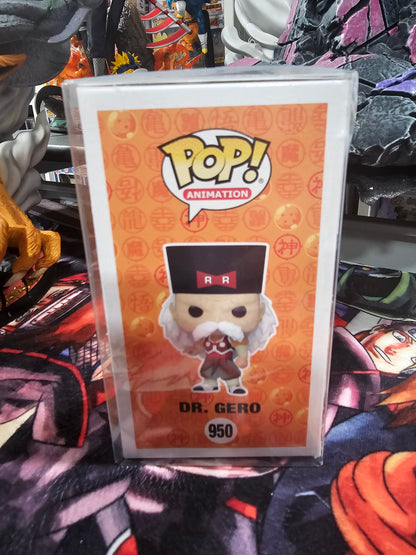 Dragon Ball Z Dr. Gero Funko Pop Signed by Kent Williams
