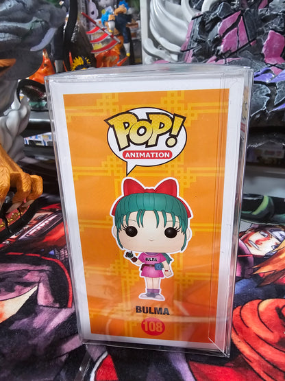 Dragon Ball Bulma Funko Pop Signed by Tiffany Vollmer