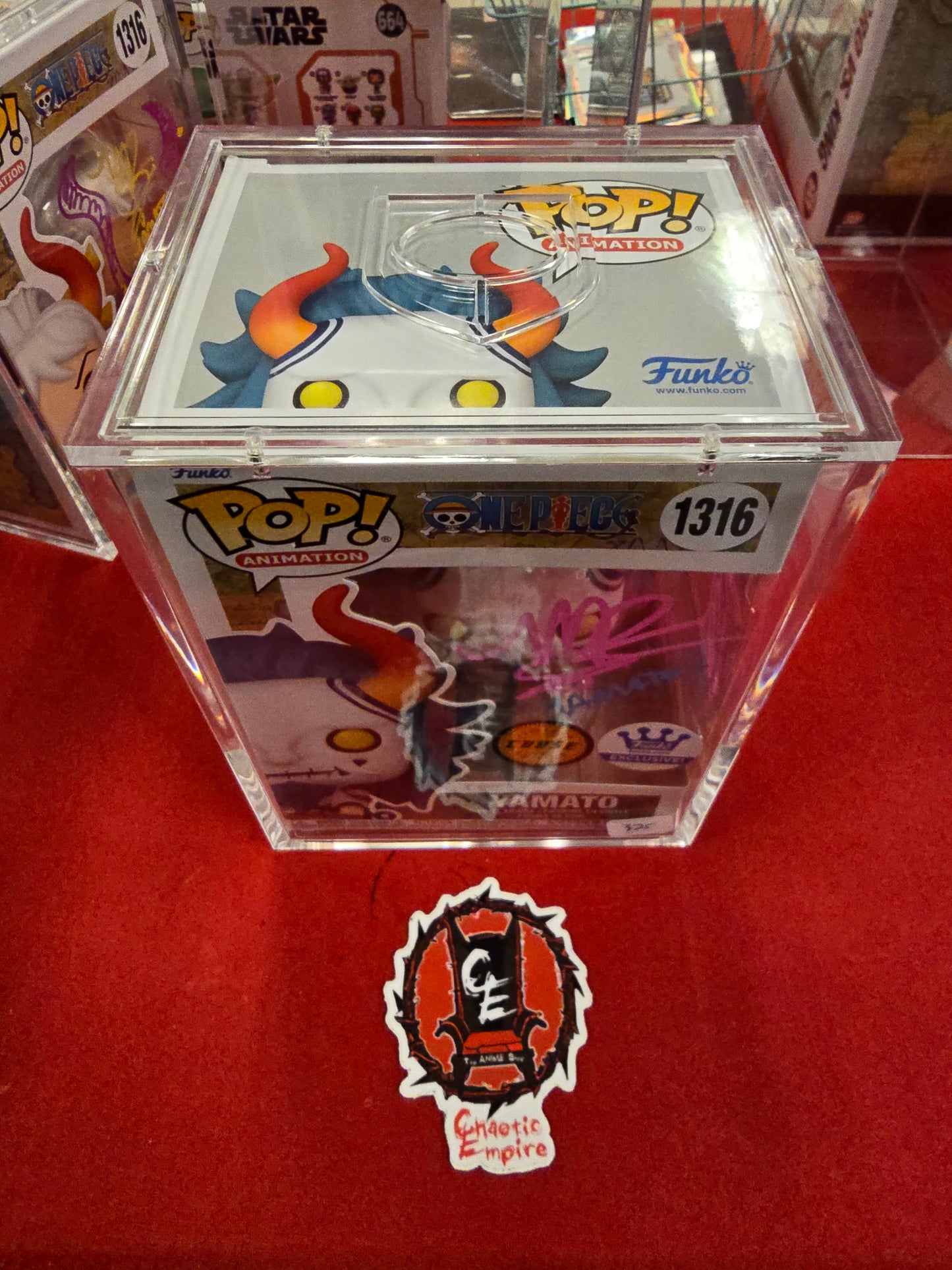 Yamato Funko Shop Chase Signed by Michelle Rojas