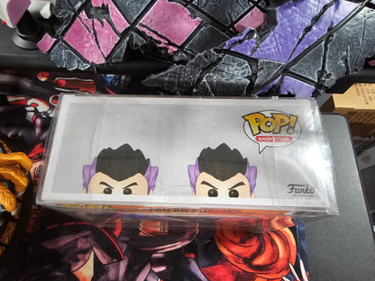 Dragon Ball Z Failed Fusion Box Lunch Funko Pop Signed by Sean Schemmel, Chris Sabat, Laura Bailey, Kara Edwards, and Alexis Tripton